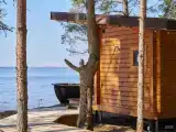 Студия у моря с купелью