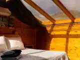 Двухэтажный дом с панорамной крышей