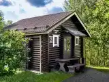 Двухместный коттедж Ласточкино гнездо с красивым видом из окна (двуспальная кровать)