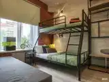 Номер эконом семейный с двухъярусной кроватью и диваном-кроватью
