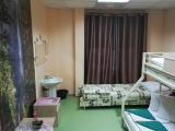 Стандартный семейный номер с 1 двуспальной и двухуровневой кроватью