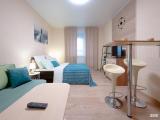 4-местные 1-комнатные апартаменты, 38м²