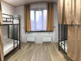 Кровать в 4-местном общем номере (удобства на этаже)