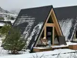 Дом Уютный А-фрейм  с видом на горы