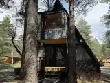 А-фрейм с размещением до 10 гостей
