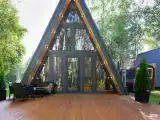 №2 A-Frame 60m2 с купелью (оснащение дома, стоимость купели и бани см. Подробнее)