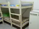 Кровать в 6-местном общем женском номере