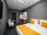 Номер студия с 1 двуспальной кроватью с кухней