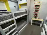 Четырёхместный номер с общим душем и туалетом