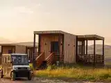 Двухместный панорамный коттедж "Акация" с террасой