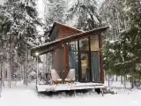 Двухуровневый дом с террасой в лесу 5