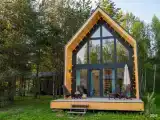 №10 BarnHouse 50m2 с кондиционером и закрытой территорией (оснащение дома см. Подробнее))