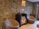 Двухместное шале Premium двуспальная кровать