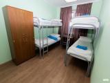 Кровать в 12-местном общем номере (удобства на этаже)