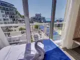 Четырехместная комната с балконом и видом на море