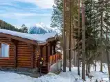 Шале с большой двухспальной кроватью