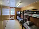 Кровать в общем номере с 2 двухъярусными кроватями (удобства на этаже)