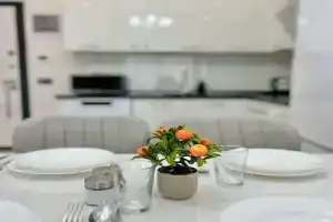 Уютная евродвушка в новом ЖК в центре Махмутлар