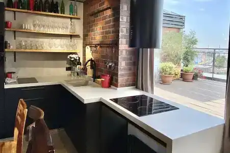 Лофт 333 с огромной террасой и видом на Неву, 3-х комнатная квартира 105кв.м. - 13