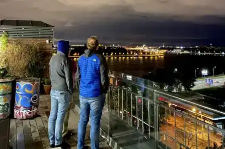 Лофт 333 с огромной террасой и видом на Неву, 3-х комнатная квартира 105кв.м. - 19