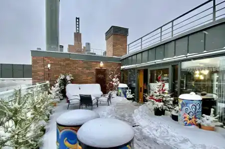 Лофт 333 с огромной террасой и видом на Неву, 3-х комнатная квартира 105кв.м. - 27