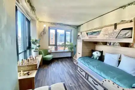 Лофт 333 с огромной террасой и видом на Неву, 3-х комнатная квартира 105кв.м. - 47