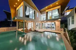 Luxus & Stylish Villa Blue May, Чавенг Ной