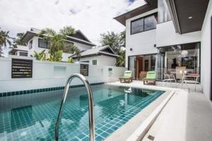 Bedroom Villa Sdv260 - Walk to Beach 11-By Samui Dream Villas, Банг По