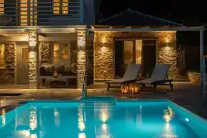 Villa Kyani with private Pool, Стафилос