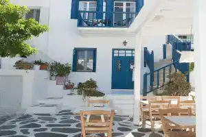 Amazing Maisonette with Roof Garden BBQ, Миконос