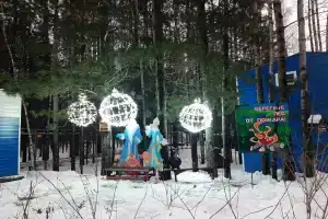 База отдыха на озере Савкино, Излучинск