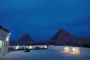 Solima pyramids view, Каир