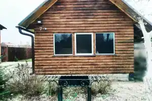 Вилла с баней и камином