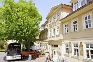 Hotel «garni Goldene Henne», Арнштадт