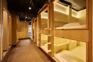 Capsule Hotel Continue NijojoKita, Киото