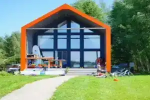 Дом на озере в Борщево