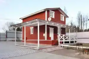 Коттедж «Scandi Nordic с сауной и зоной барбекю Большой зал Выборг»