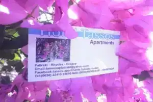 Tassos Apartments, Фалираки