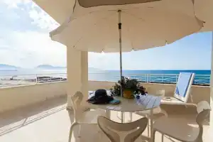 Apartment With 3 Bedrooms in Piano di Trappeto, With Wonderful sea View, Furnished Terrace and Wifi Near the Beach, Trappeto