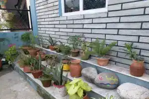 Apartment with mountain and lake view, Покхара