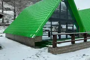 Домики в Приэльбрусье