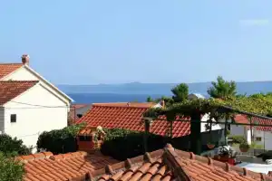 Room Mini - parking: R1 s balkonom Bol, Island Brac, Бол