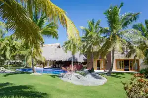 Large 12 000 sq ft 5-bdr Villa for Rent in Cap Cana With Pool Chef Maid, Пунта-Кана