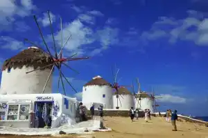 Famprikas house in Mykonos, Миконос
