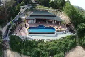 8 Bedroom Sea Front Twin Villa Koh Phangan SDV231/234-By Samui Dream Villas, Хад Яо