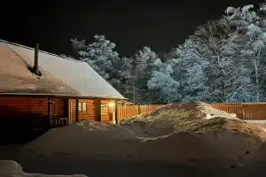 Дом-баня на Хуторе в Першино