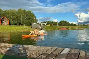 Дом на озере в Борщево
