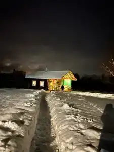 Дом у озера в Шапкино - 1