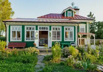 Дача Дымовской керамики - Зеленый дом - 0