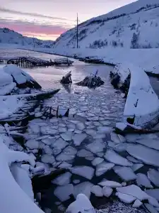 В центре старой Териберки - 38